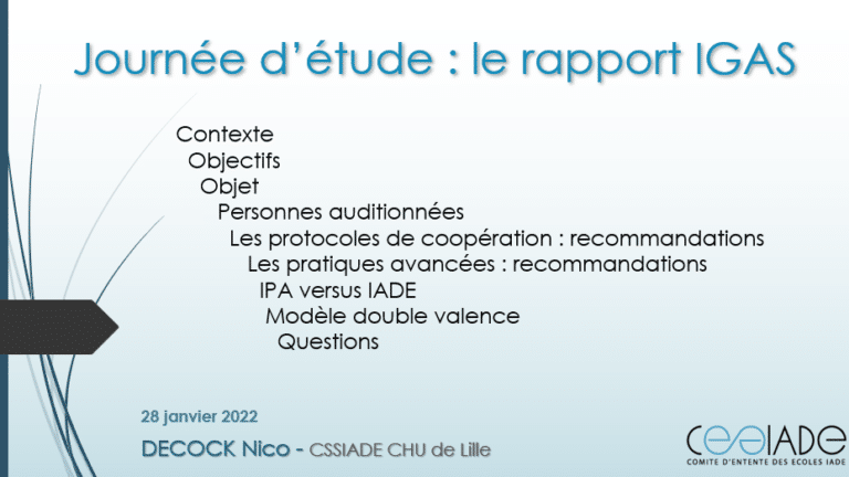 rapport igas ipa 2022